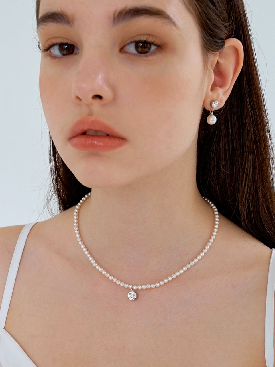【kindababy】mixed big swa pearl necklace〜ネックレス★21SS kindababy】mixed big swa pearl necklace〜ネックレス☆21SS