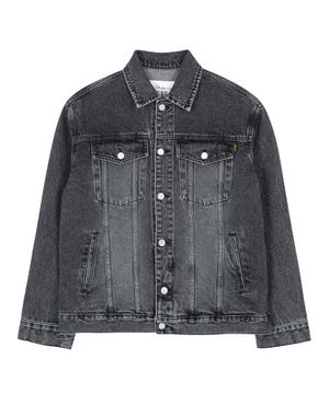 펠리페 블랙 데님 자켓