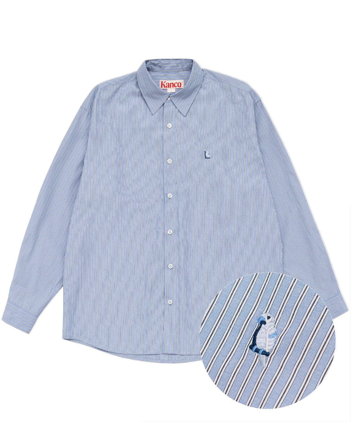 칸코(KANCO) KANCO FULL LOGO SHIRT stripe - 사이즈 & 후기 | 무신사