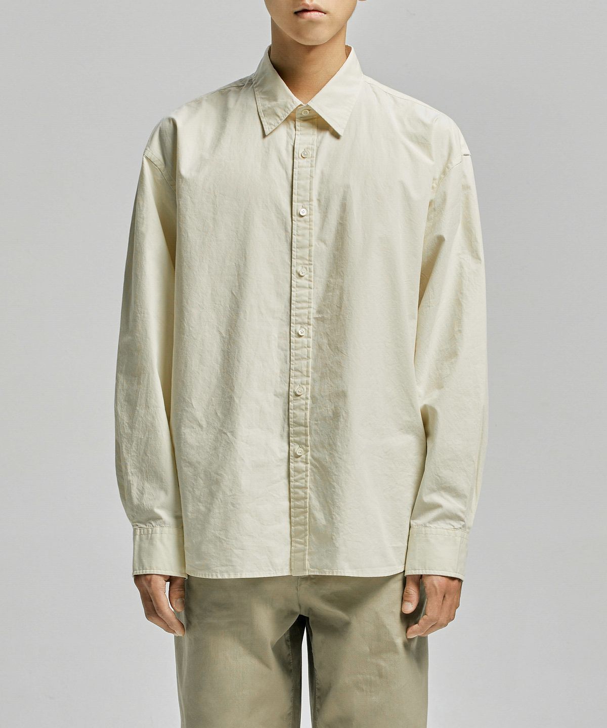유니온블루(UNION BLUE) LAUNDRY SHIRT (LEMON)