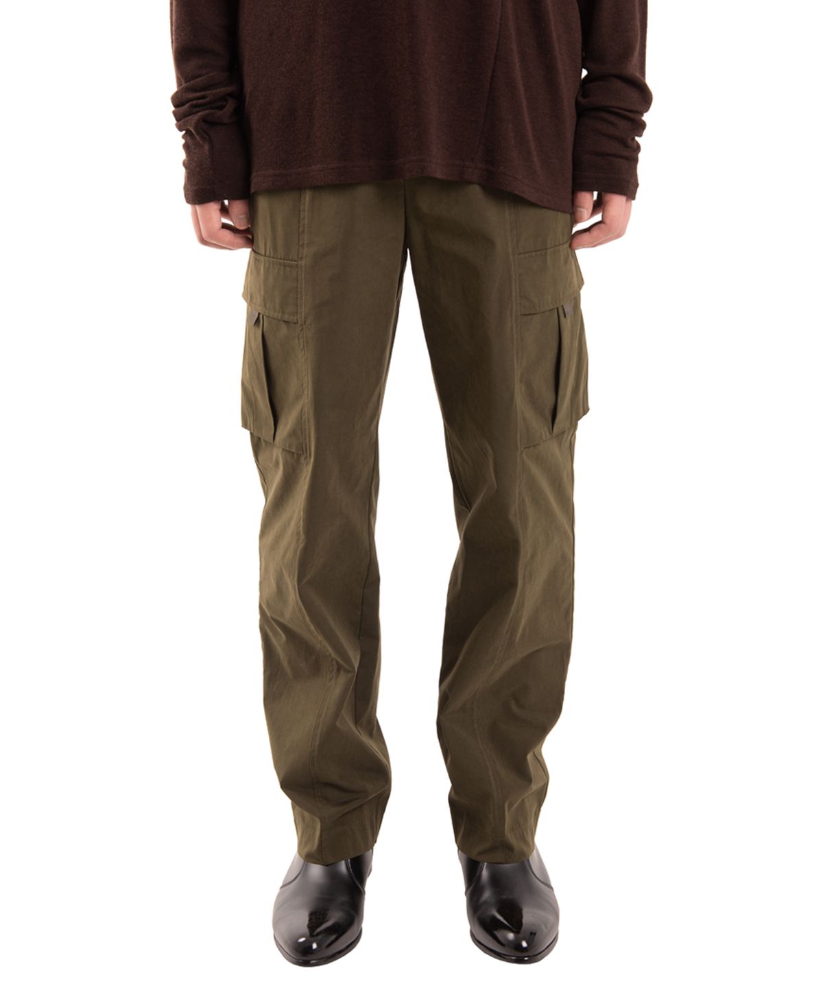 더 슬렌티드(THE SLANTED) SOFT CARGO PANTS [KHAKI]