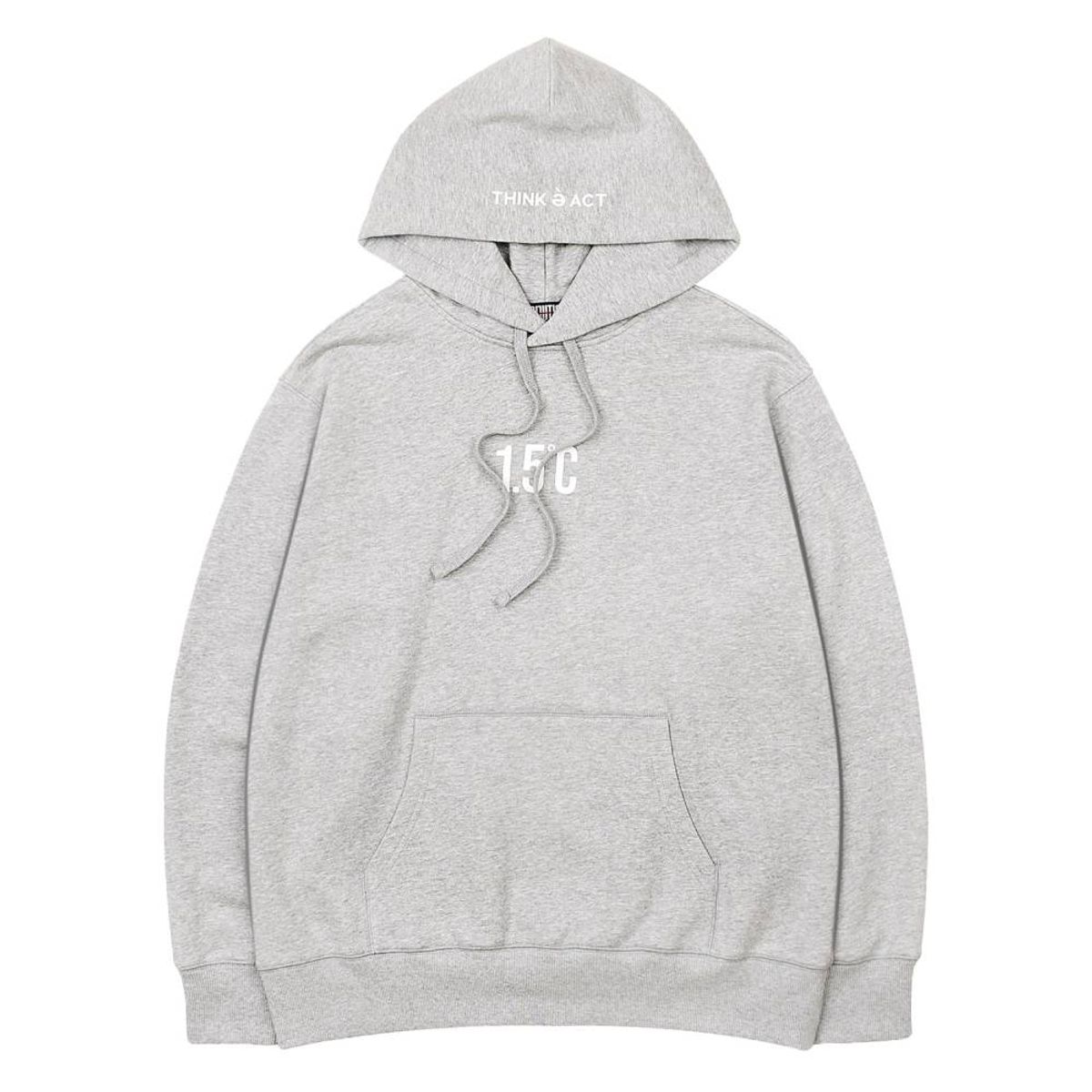 폴루션(POLLUTION) 1.5C LOGO HOODIE