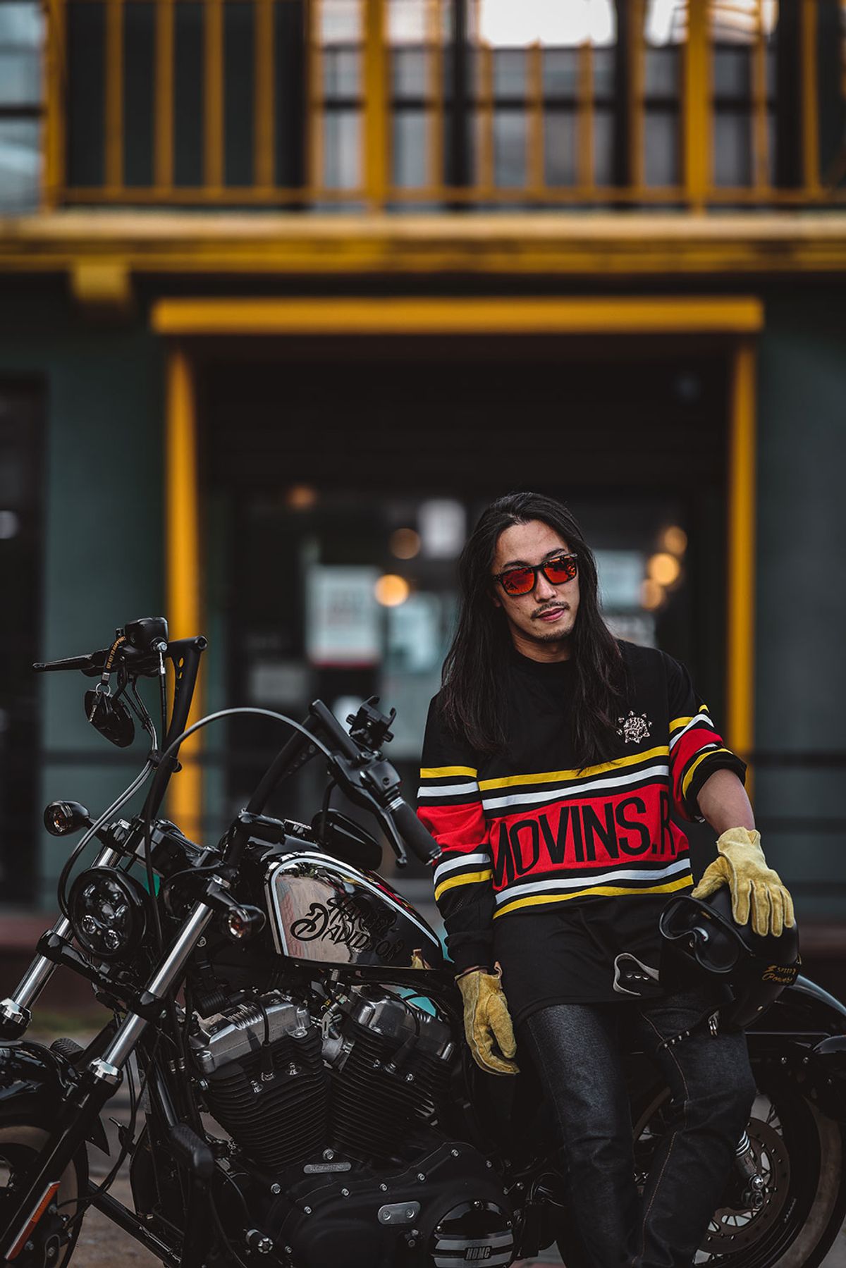 모빈스알(MOVINS.R) PENNA CLASSIC BLACK MESH TOP