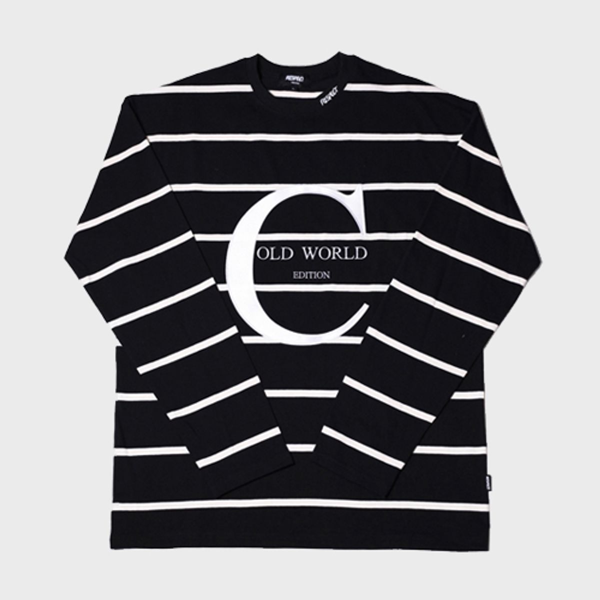 리스펙트(RESPECT) pt2 stripe long sleeve (black)