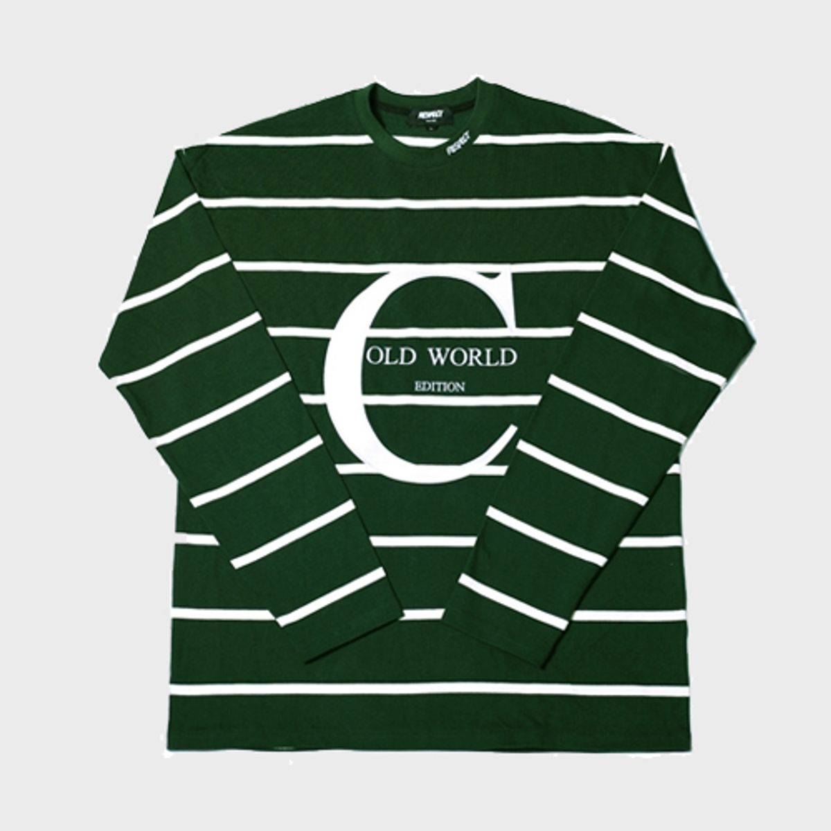 리스펙트(RESPECT) pt2 stripe long sleeve (green)