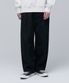 코튼 와이드 벌룬 팬츠 [블랙]
