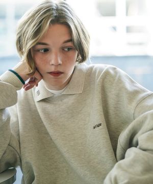 제제 카라 맨투맨 오트밀 MJMT7514