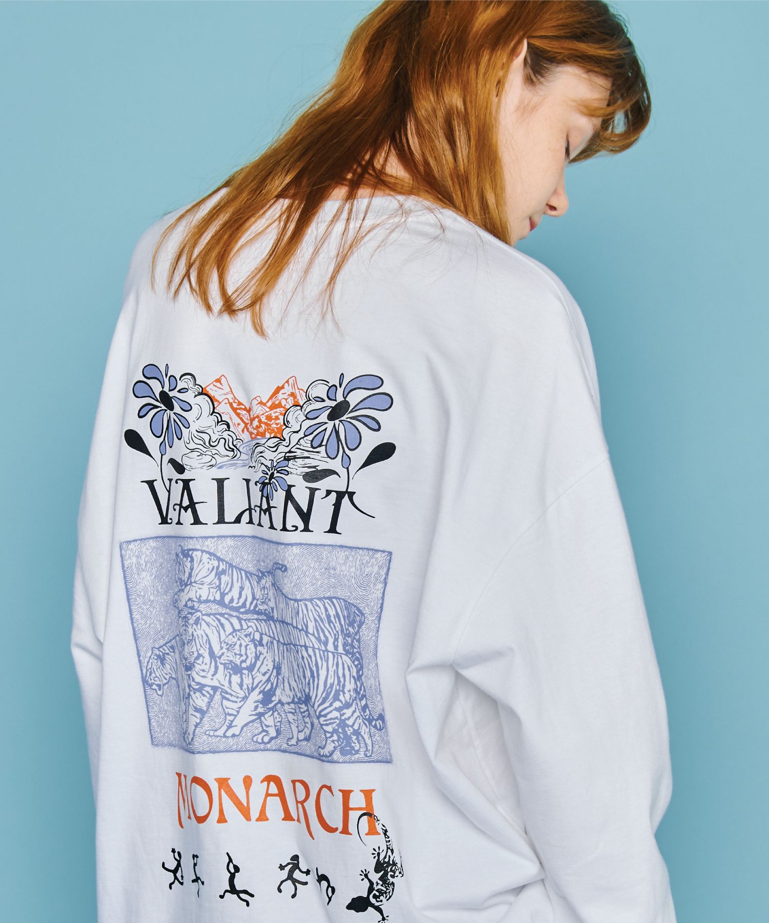 MUSINSA | CPGN STUDIO VALIANT TIGER LONG SLEEVE WHITE