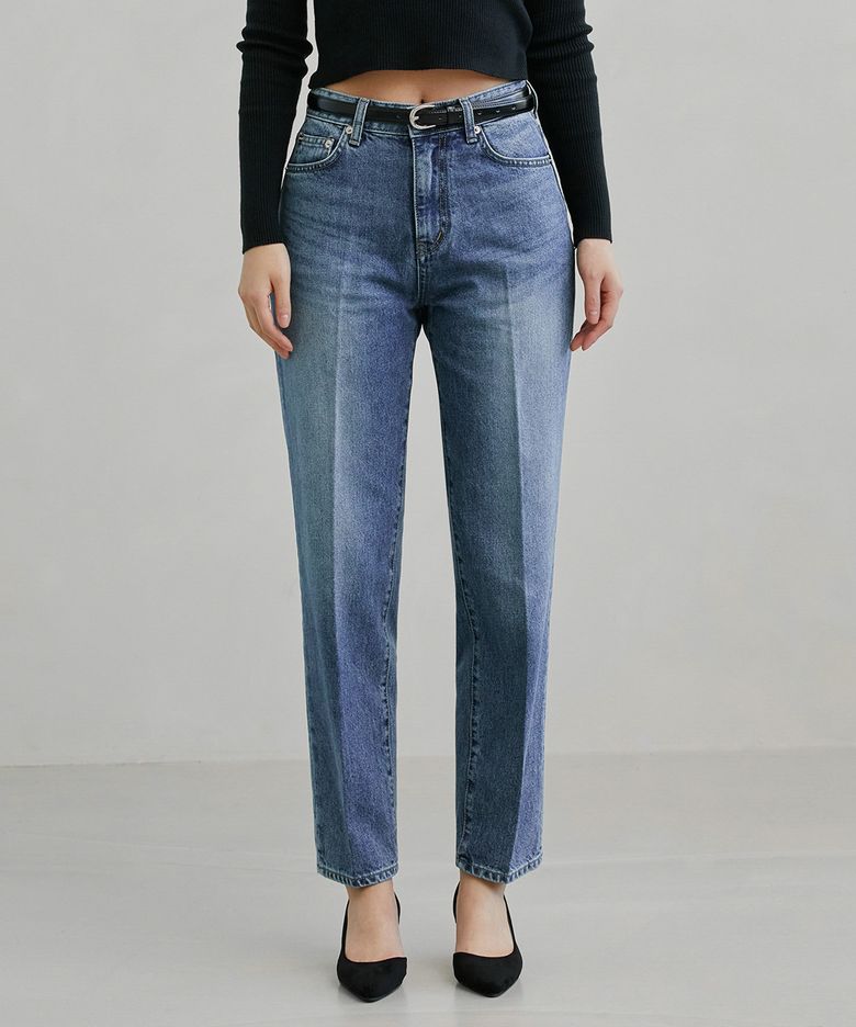 [WOMAN] 103 ELENA JEANS [CROP STRAIGHT]