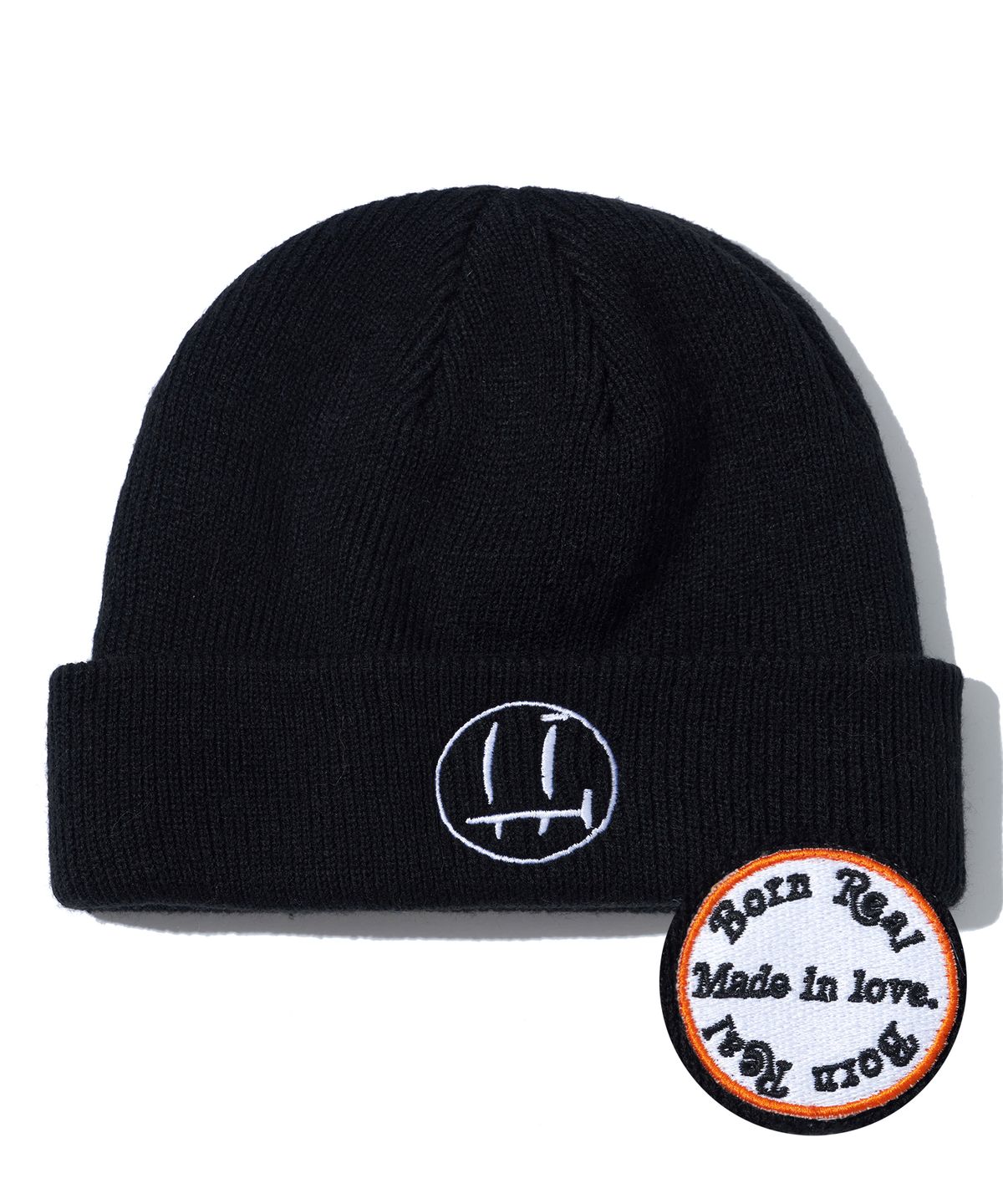 잇터(ITER) [FACE LINE] FACE LOGO BEANIE_BLACK