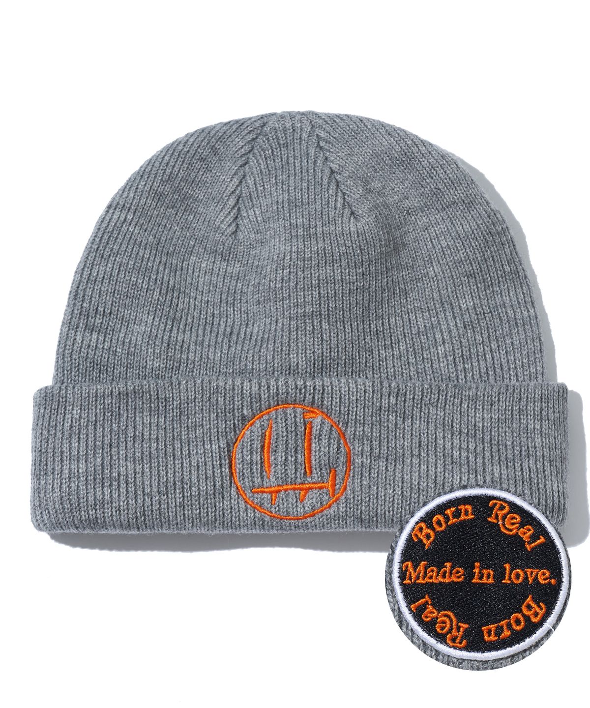 잇터(ITER) [FACE LINE] FACE LOGO BEANIE_GREY