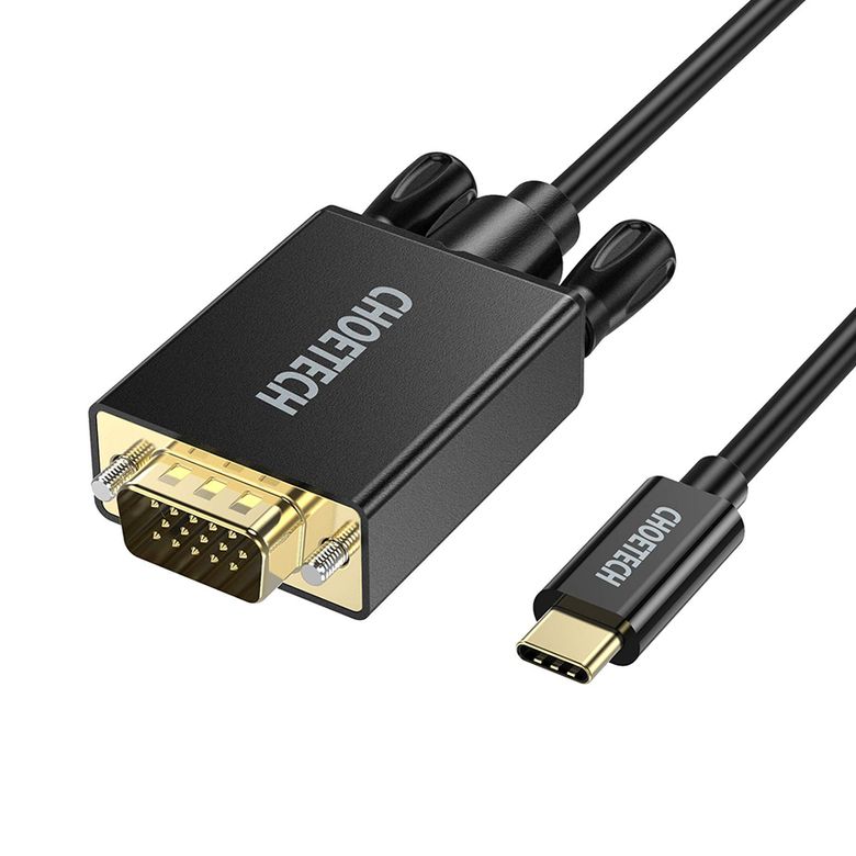 C타입 to VGA PVC 케이블(1.8m) XCV-1801BK