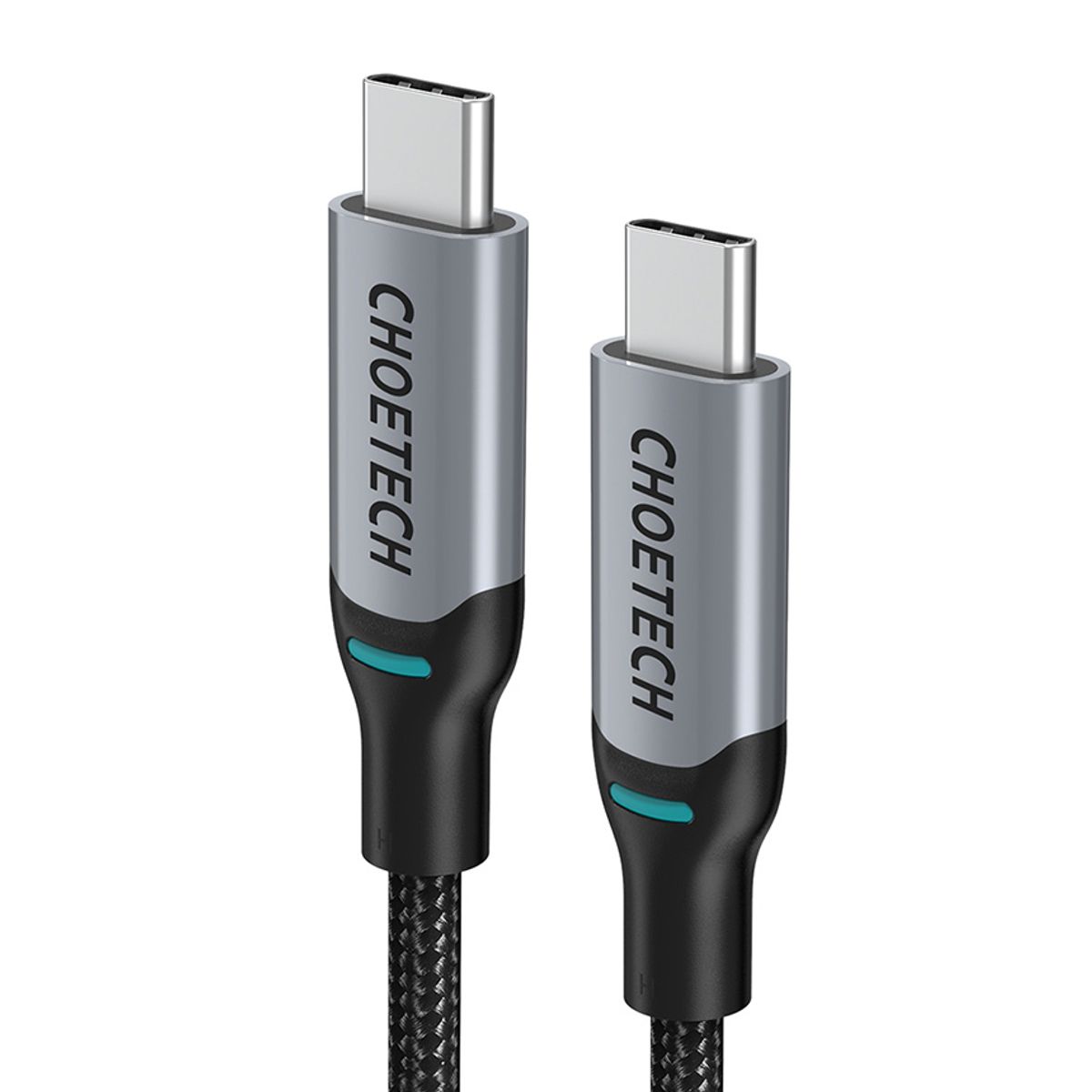 초텍(CHOETECH) C타입 to C타입 PD 100W 케이블(1.8m) XCC-1002-GY
