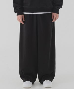 에센셜 벌룬 스웨트팬츠 (black)