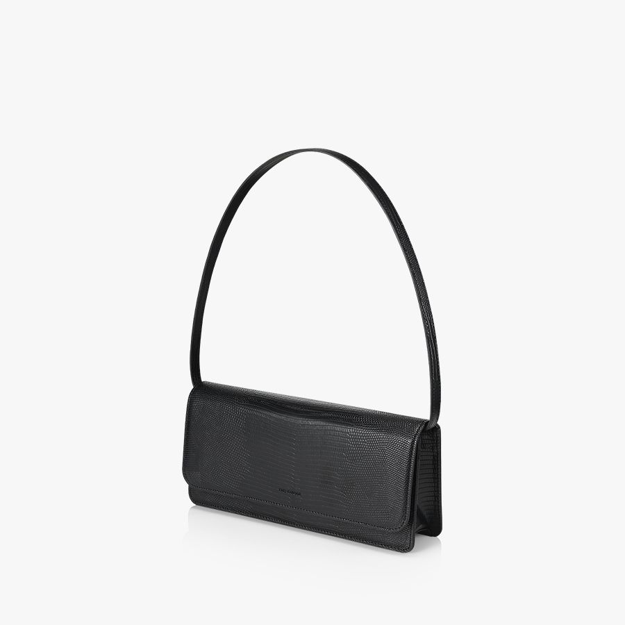 MUSINSA | FINDKAPOOR PATTI BAG 26 LIZARD - BLACK