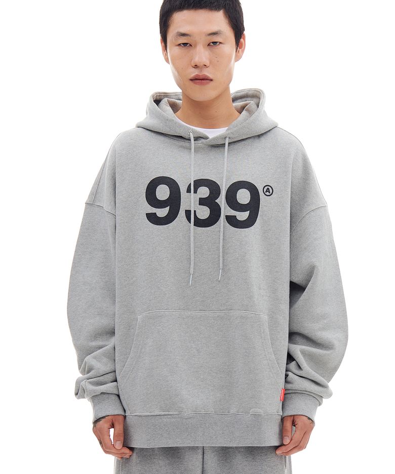 939 LOGO HOOD (GRAY)