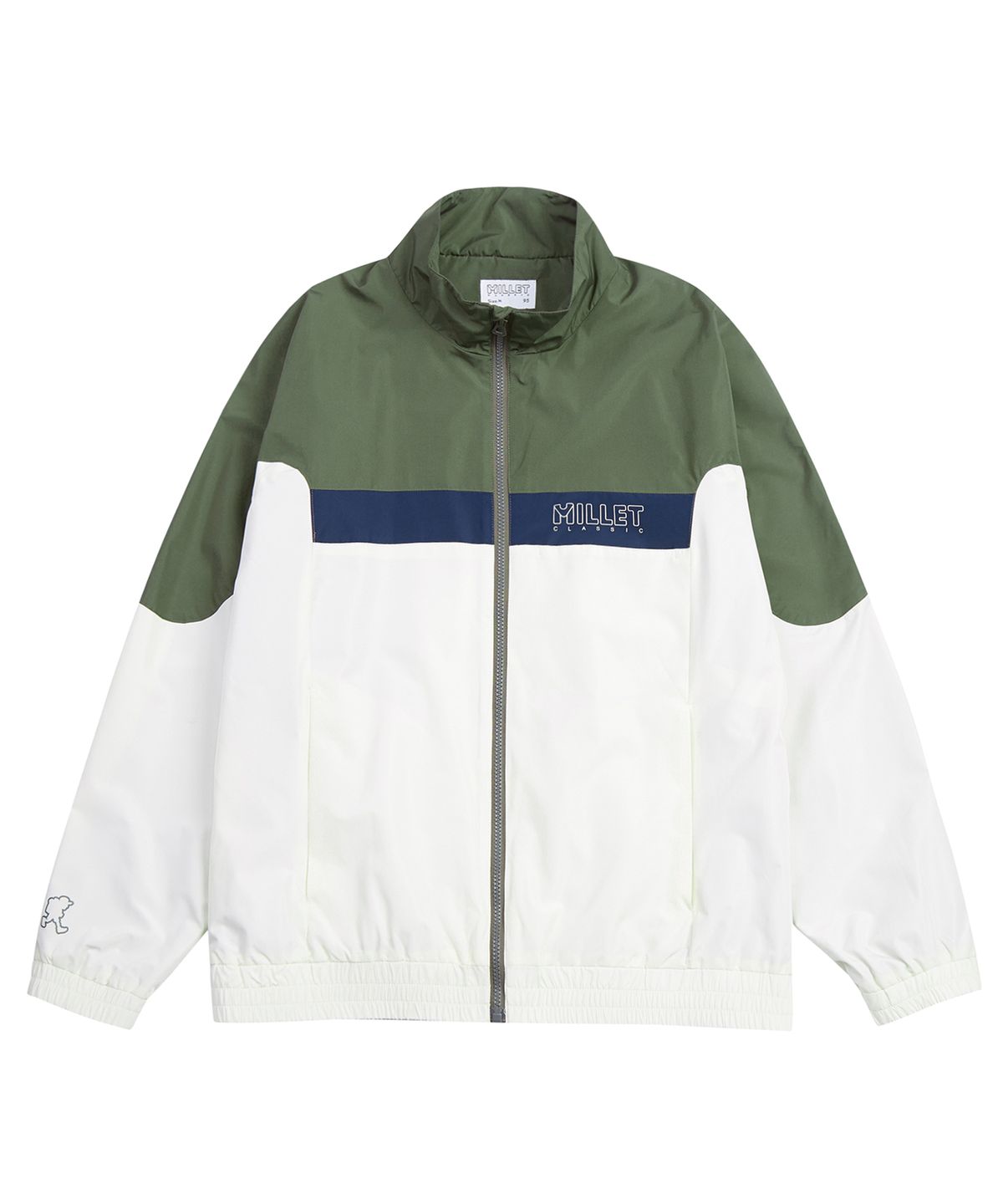밀레 클래식(MILLET CLASSIC) WOVEN JACKET KHAKI