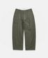Wide Officer Pants Grey Olive