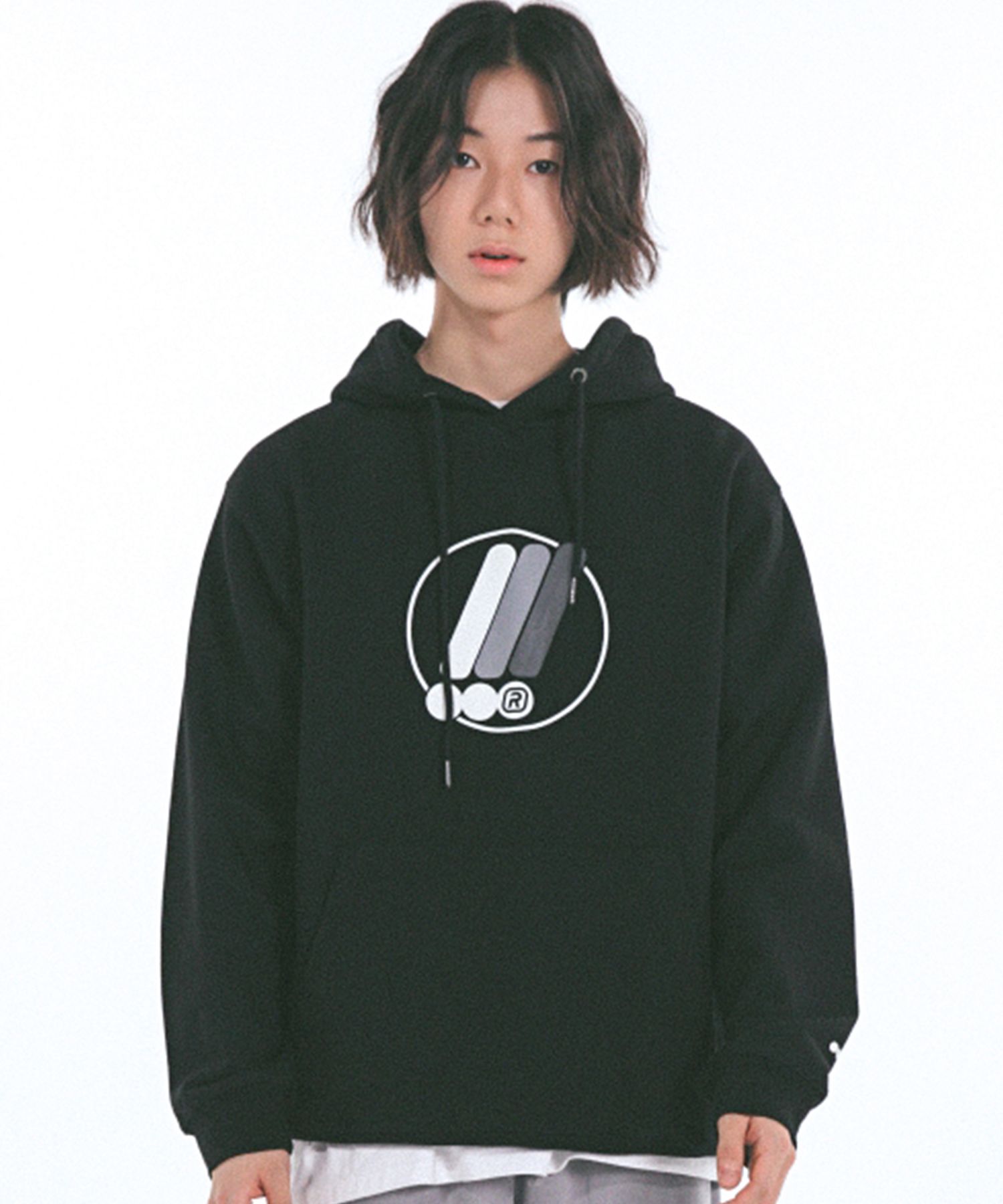 さらに100円引き◆MARKM◆Symbol Graphic Hoodie MUSINSA公式 | MARKM Symbol Graphic Hoodie Black