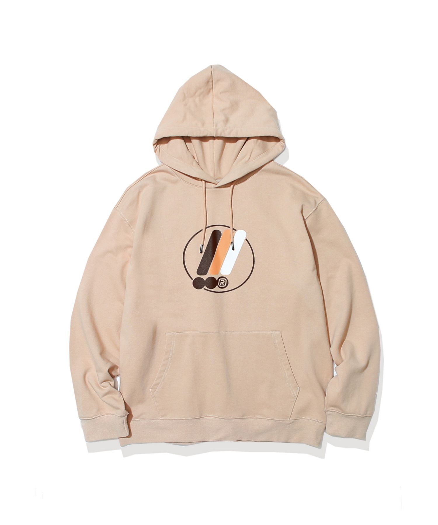MUSINSA | MARKM Symbol Graphic Hoodie Beige