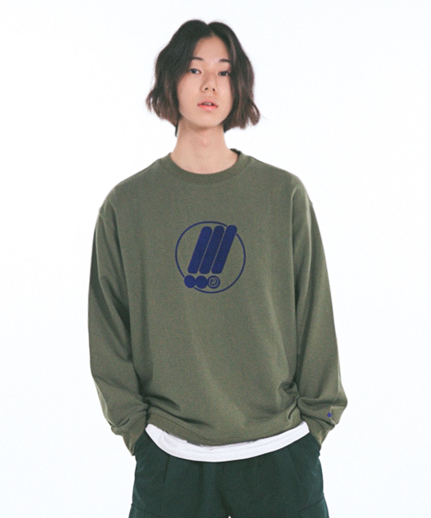 さらに100円引◆MARKM◆Symbol Graphic Sweatshirts スウェット MUSINSA | MARKM Symbol Graphic Sweatshirts Khaki