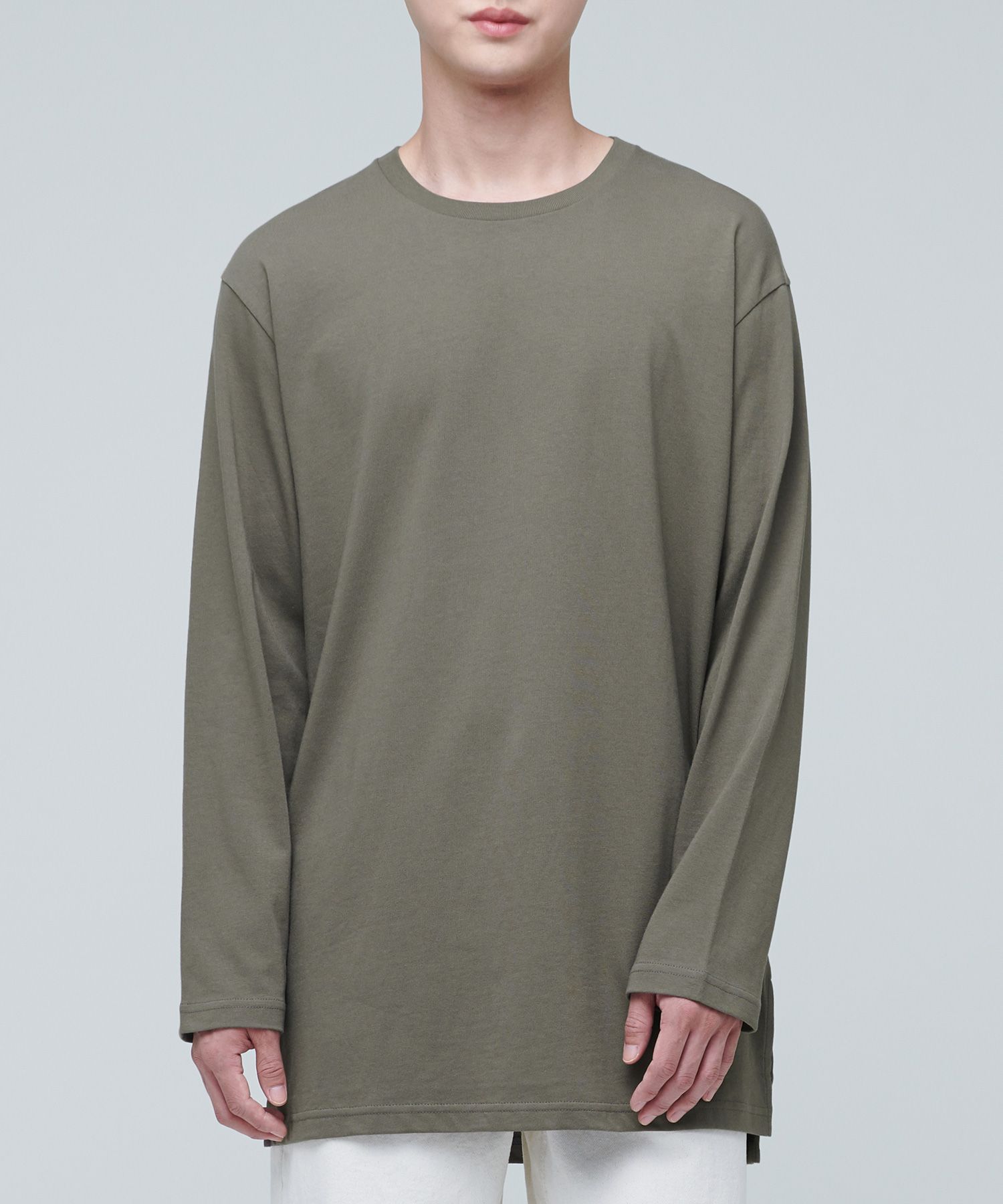 Tシャツ・カットソー *MUSINSA STANDARD* Layered Crew Neck Long Sleeve T-Shirt Reg MUSINSA | MUSINSA STANDARD Layered Crew Neck Long Sleeve T