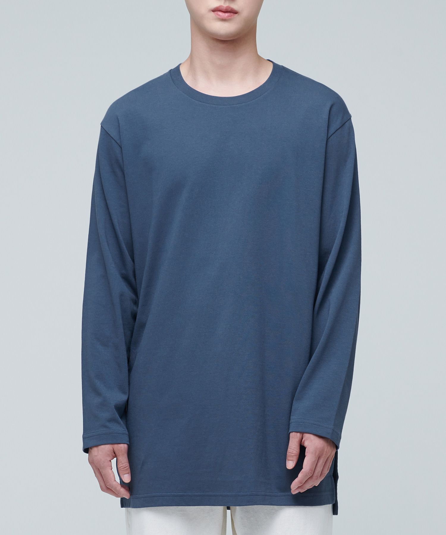 Tシャツ・カットソー *MUSINSA STANDARD* Layered Crew Neck Long Sleeve T-Shirt Reg MUSINSA | MUSINSA STANDARD Layered Crew Neck Long Sleeve T