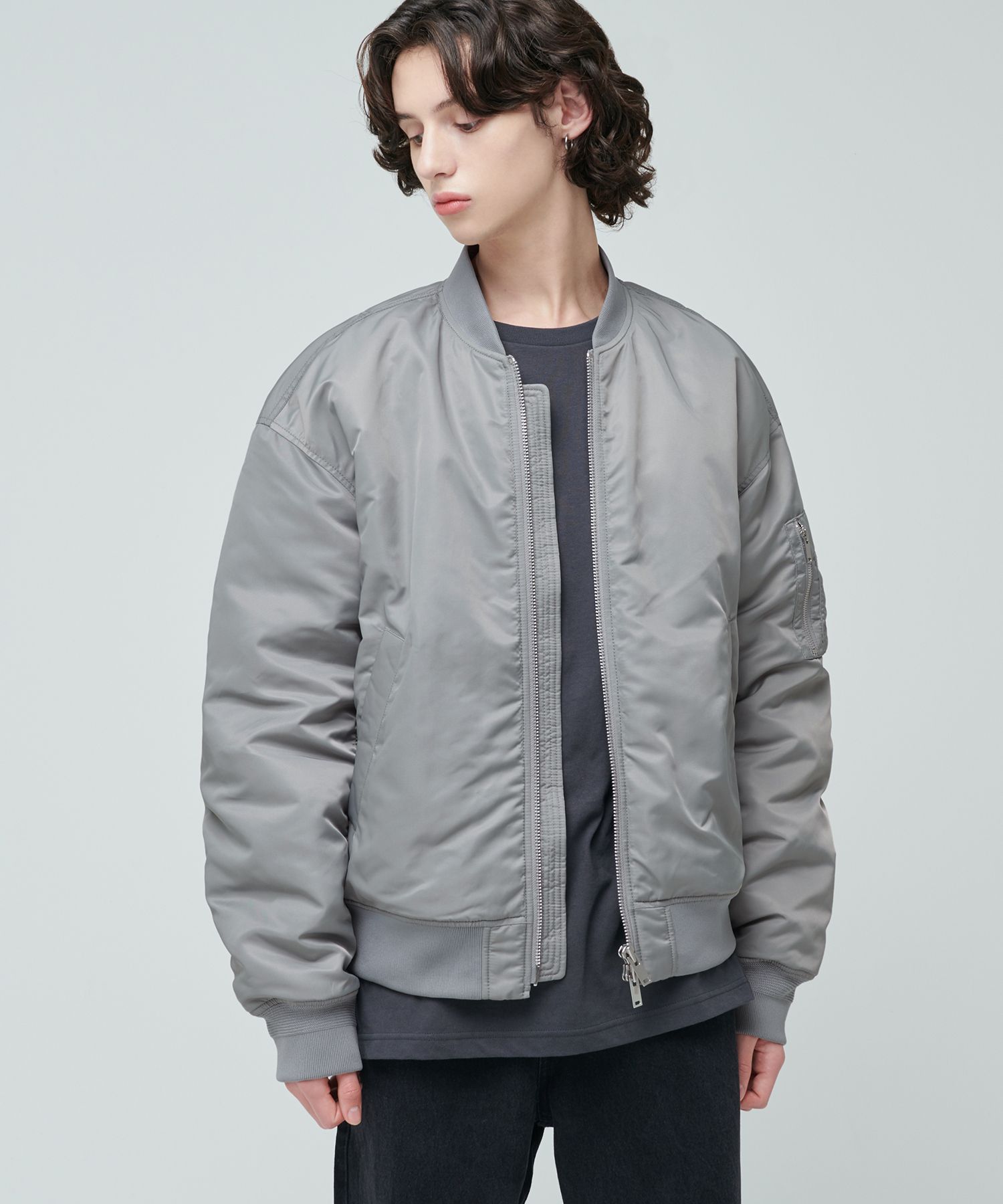 MUSINSA公式 | MUSINSA STANDARD 特大MA-1ボンバージャケット[ライト