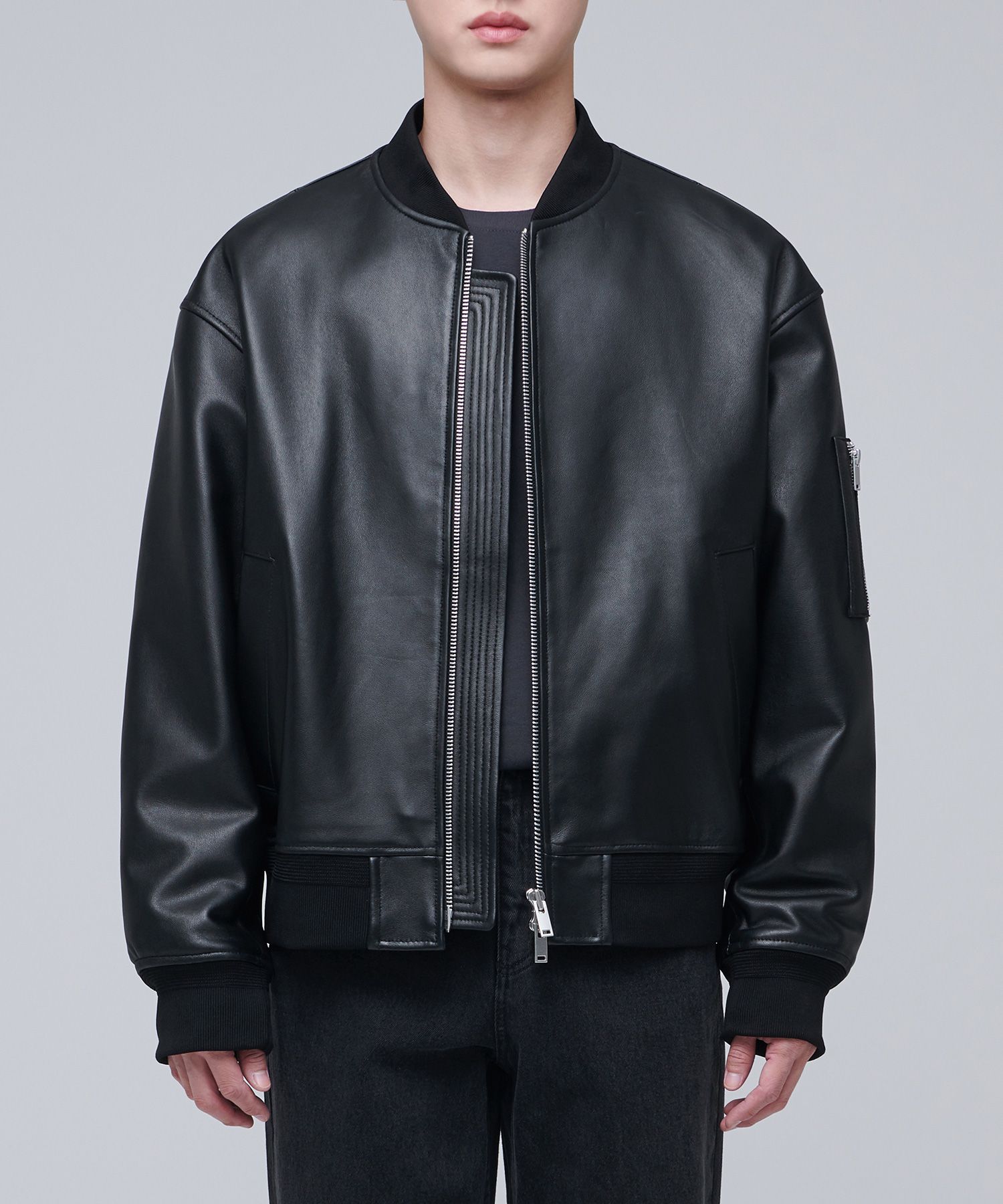 ジャケット・アウター SUPERSUB Leather Jumper musinsa ジャケット・アウター SUPERSUB Leather Jumper musinsa leather