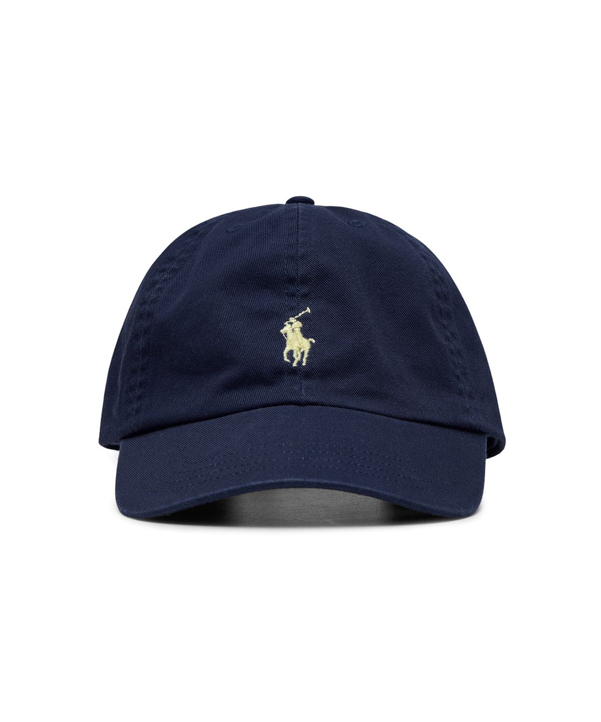 폴로 랄프 로렌 칠드런(POLO RALPH LAUREN CHILDREN) 코튼 치노 베이스볼 캡 - 네이비