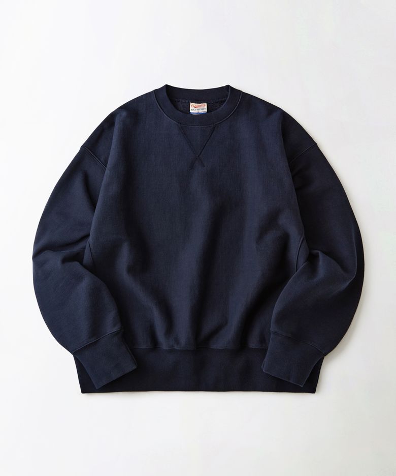 REVERSE HEAVY SWEAT_NAVY