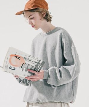 데일리드 맨투맨 그레이 JIMT7533