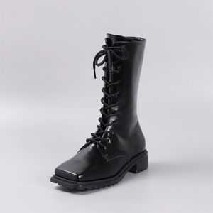 Glossy Walker Boots LC100_3cm
