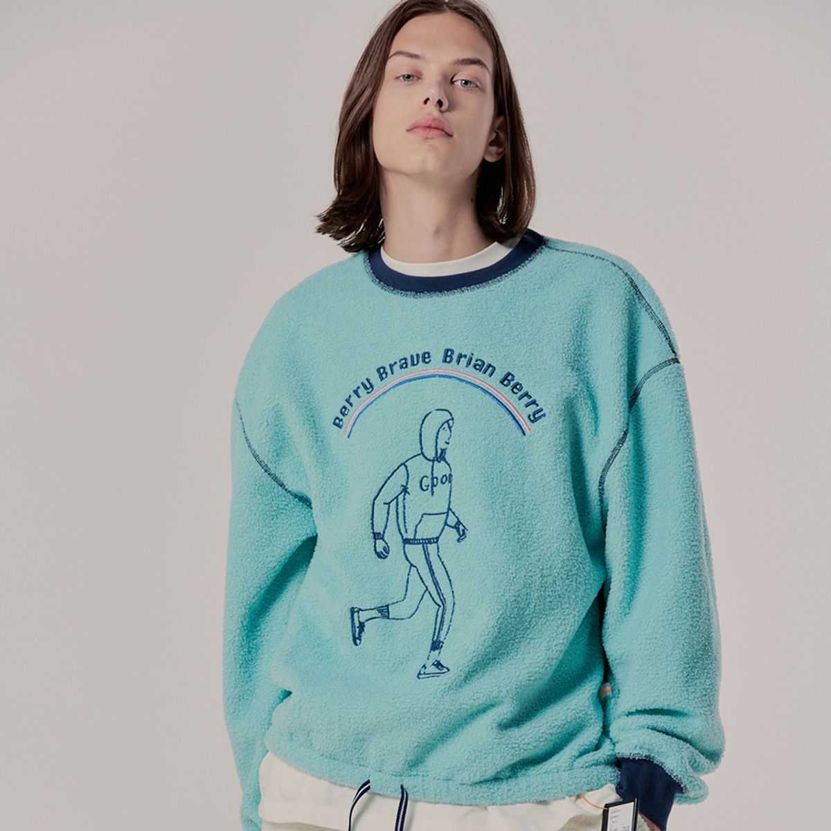 브라이언베리(BRIAN BERRY) BERRYMAN SIGNATURE SET-UP TEE_MINT