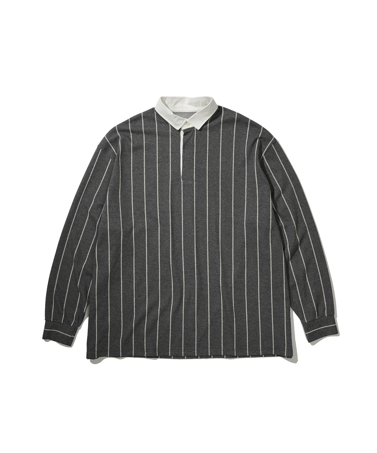 사운즈라이프(SOUNDSLIFE) Vertical Stripe Polo Grey