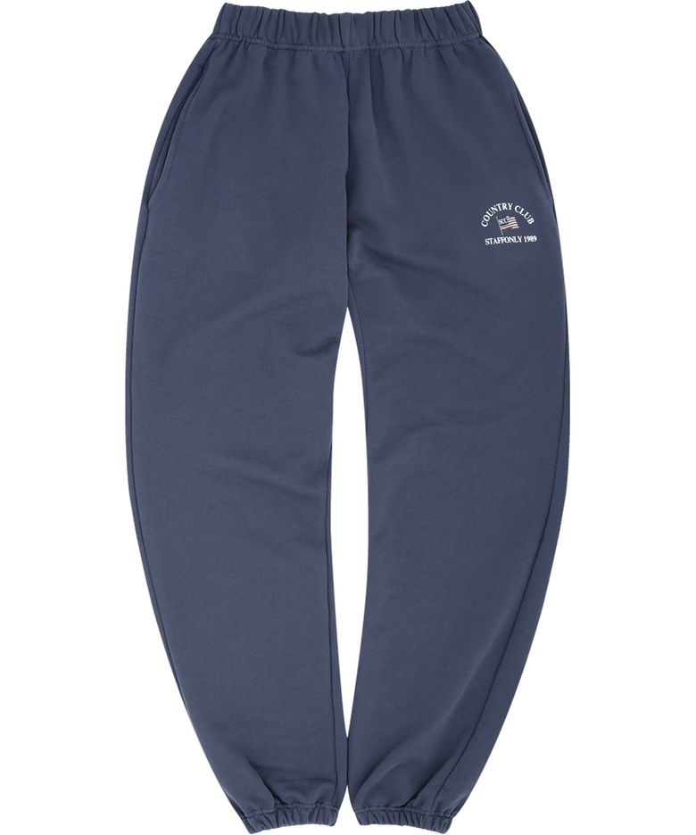 CLUB 1989 SWEATPANTS (WASHED NAVY)