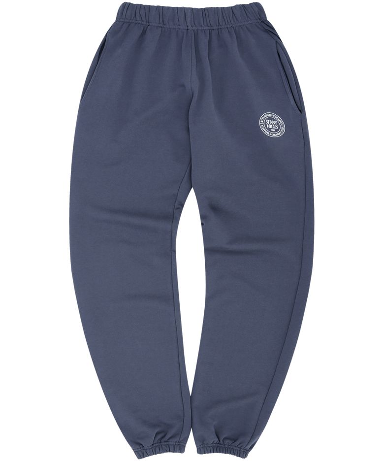 SUNNY HILLS LOGO SWEATPANTS (WASHED NAVY)