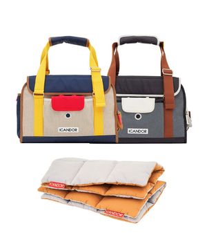 set 아이백 &플러피쿠션 콤보 2가지 컬러