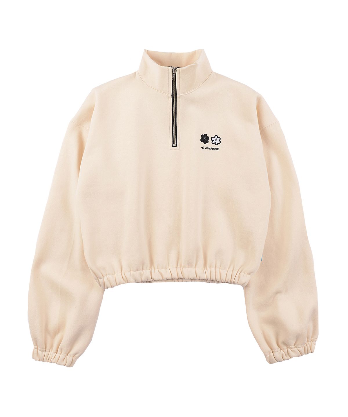 피스메이커(PIECE MAKER) SWEAT ANORAK CREW (IVORY)
