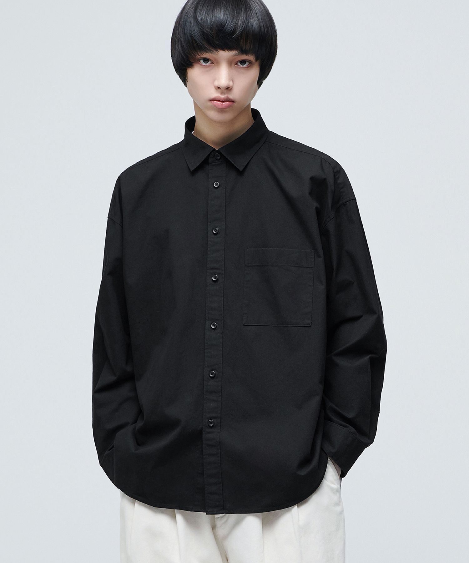 ★MUSINSA STANDARD★ Heavyweight oversized oxford shirt blac MUSINSA | MUSINSA STANDARD HEAVYWEIGHT OVERSIZED OXFORD