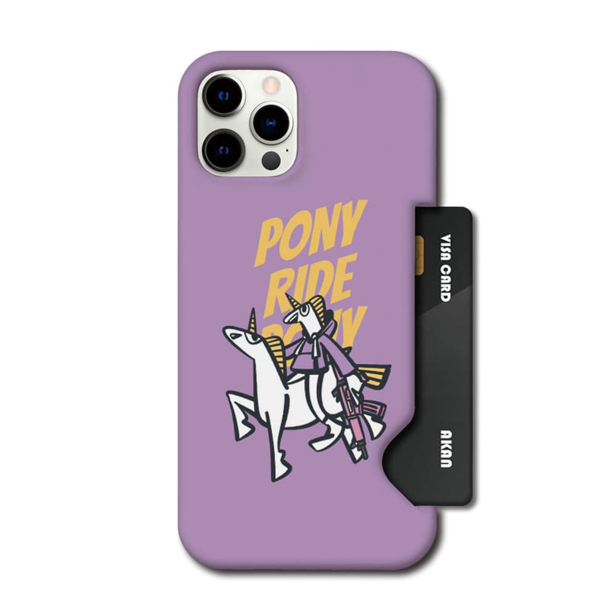아칸(AKAN) blackiinnk PONY RIDE PONY 인서트케이스