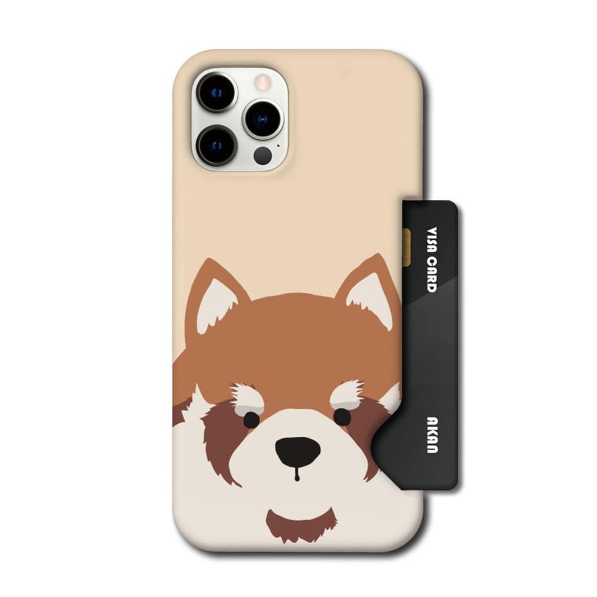 아칸(AKAN) JJU 동물얼굴 ver1 인서트케이스