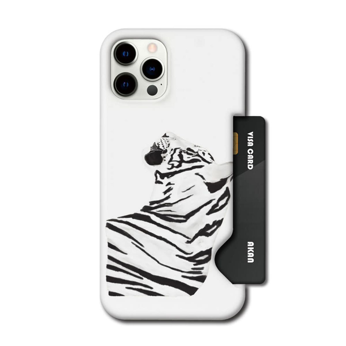 아칸(AKAN) 로즈레드 WHITETIGER 인서트케이스
