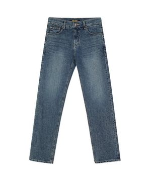 워시드 슬림 데님 팬츠(Blue)