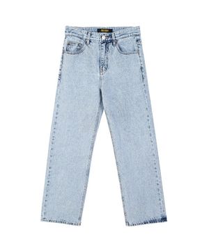 블루스노우 와이드 데님 팬츠