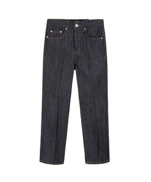 레티나 크롭 생지 데님 팬츠