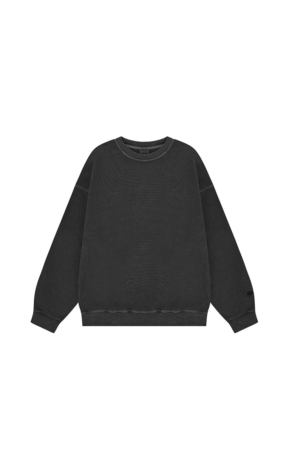 캐피디자인(KAPPY DESIGN) 피그먼트 스웨트셔츠 (다크 그레이)