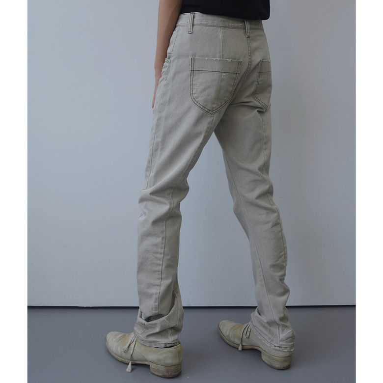 Disorder grey denim jeans