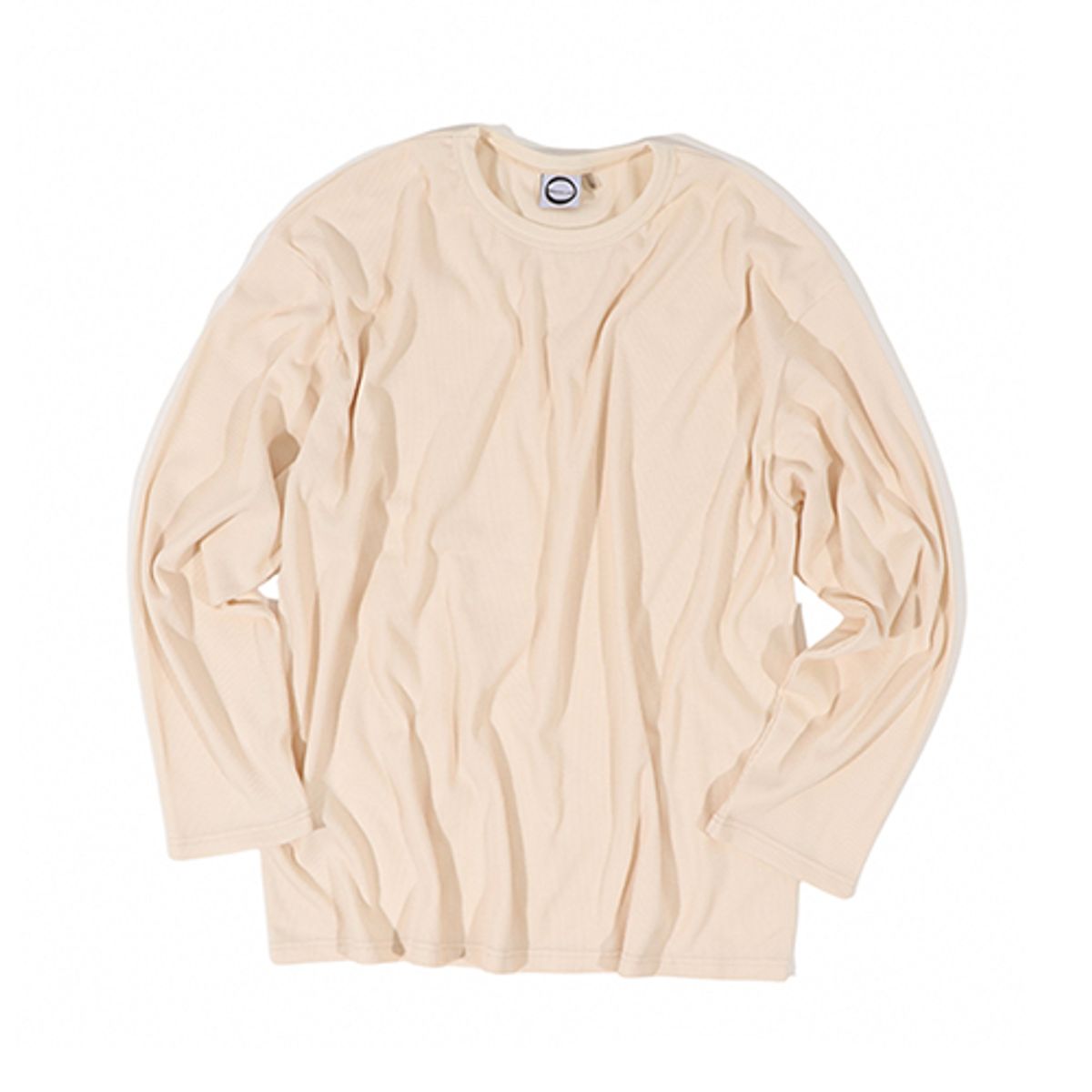 크루치(KRUCHI) WAFFLE LONG SLEEVE (CREAM)