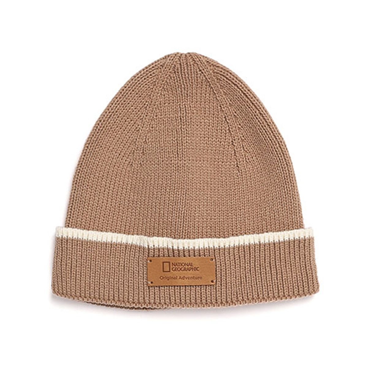 내셔널지오그래픽(NATIONALGEOGRAPHIC) N214AHA620 레더로고비니 BEIGE